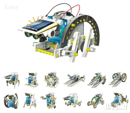 Конструктор - соларен робот 14 в 1, снимка 3 - Конструктори - 42155712