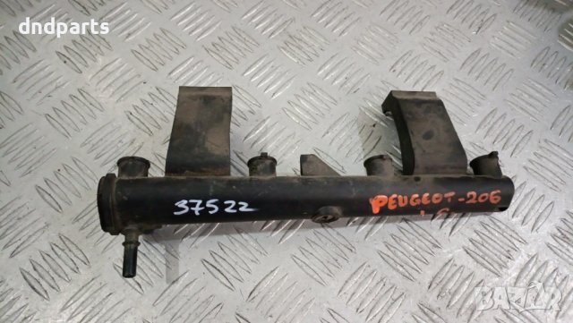 Горивна рейка Peugeot 206 1.6i 2002г.	
