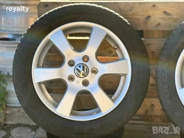 5х112 16 Лети Джанти VW Golf Passat Caddy Touran ET 40 J 6.5, снимка 4 - Аксесоари и консумативи - 52525844