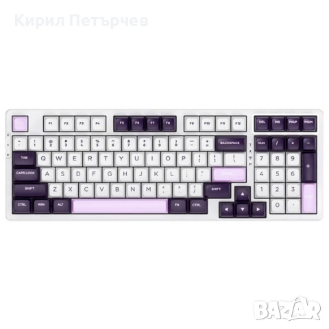 Нова VGN V98Pro V2 Wireless Gaming Keyboard, Steam Wave Pro - Black Currant (US)