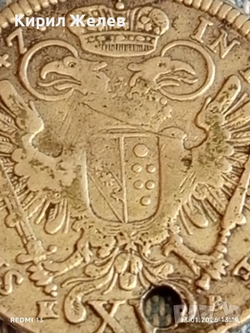 Сребърна монета 15 кройцера 1747г. Франц първи Австрия 52885, снимка 15 - Нумизматика и бонистика - 53084320