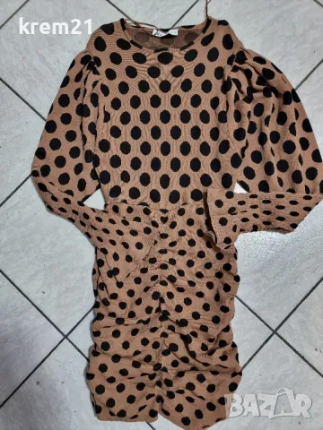 Дамска рокля Zara размер s,m, снимка 8 - Рокли - 48703298