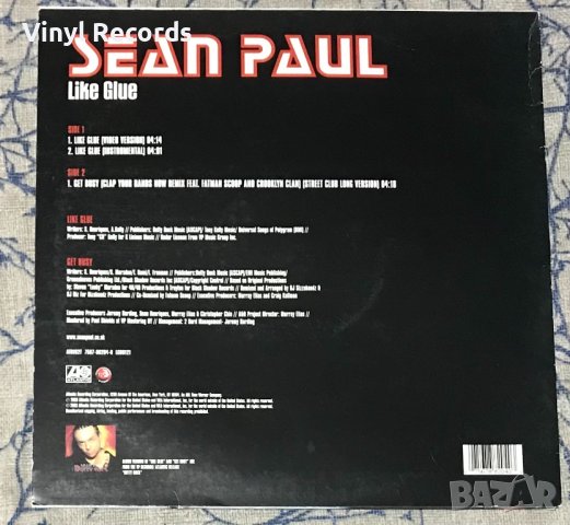 Sean Paul – Like Glue ,Vinyl 12", 33 ⅓ RPM, снимка 2 - Грамофонни плочи - 42760481