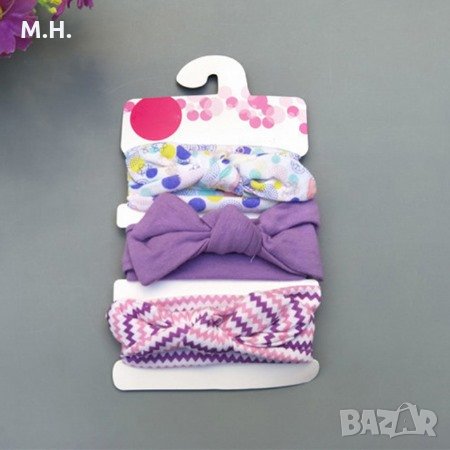 Бебешки ленти за глава. 3бр./9лв., снимка 9 - Други - 29178466