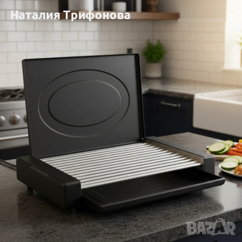 Електрическа скара с капак Oliver Voltz OV51015QC , снимка 4 - Скари - 53064489