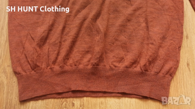 Dressmann 100% Merino Wool размер L / XL блуза 100% Мерино вълна - 1512, снимка 6 - Блузи - 52518749