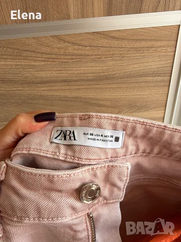 Дънки Zara висока талия, снимка 3 - Дънки - 56103682