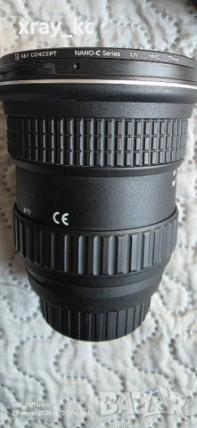Tokina 11-16 f/2.8 PRO DX + Nikon 18-105 VR + филтри, снимка 2 - Друга електроника - 54263997