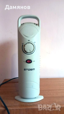 Маслен радиатор  STORM - 700W - 6 ребра, снимка 2 - Радиатори - 52839194