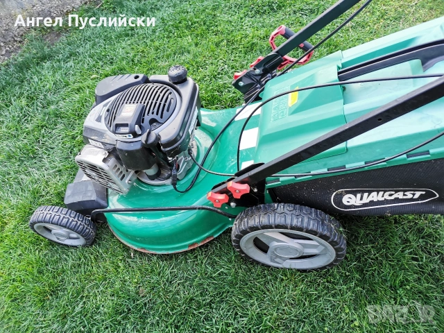 Бензинова косачка Briggs&Stratton 53 см Ел. стартер, снимка 2 - Градинска техника - 54069802