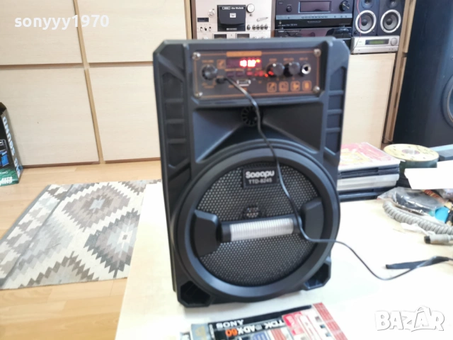 ТОНКОЛОНА С МИКРОФОН И ДИСТАНЦИОННО 0404261903, снимка 10 - Bluetooth тонколони - 54091897