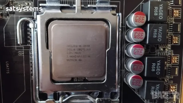 Дънна платка Asus P5K/EPU Socket 775 CPU+FAN, снимка 7 - Дънни платки - 48878623