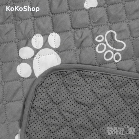 Легло за кучета-80х75 см./непромокаема постелка за домашни любимци, снимка 4 - За кучета - 53190781