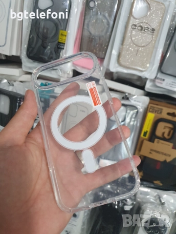 iPhone 17, Air ,17 Pro ,17 Pro Max Acrylic Magsafe Case, снимка 12 - Калъфи, кейсове - 51726275