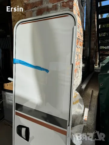 Оригинална врата за Кемпер (Неразличим от нов)(рамката е чисто нова) Монтажен размер 195/60 , снимка 5 - Къмпинг мебели - 47639974