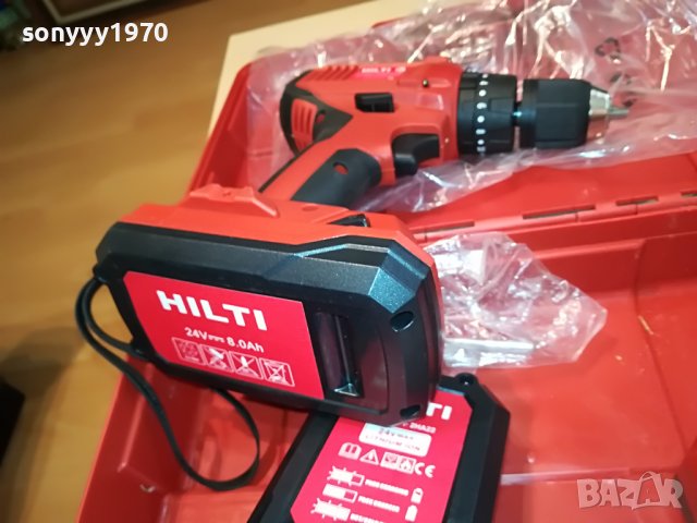 HILTI LI-ION МАШИНА С ЗАРЯДНО И 2БР БАТЕРИИ 1508221329, снимка 4 - Винтоверти - 37698745