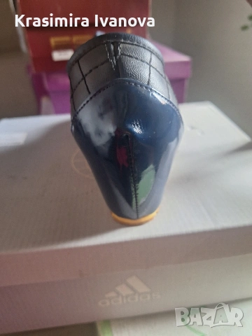 обувки син лак и еко кожа , снимка 4 - Дамски ежедневни обувки - 54160246