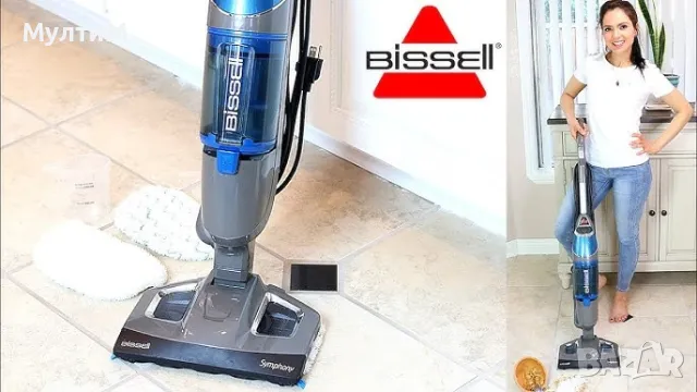 Прахосмукачка и парочистачка 2в1 BISSELL Vac & Steam 1600W
