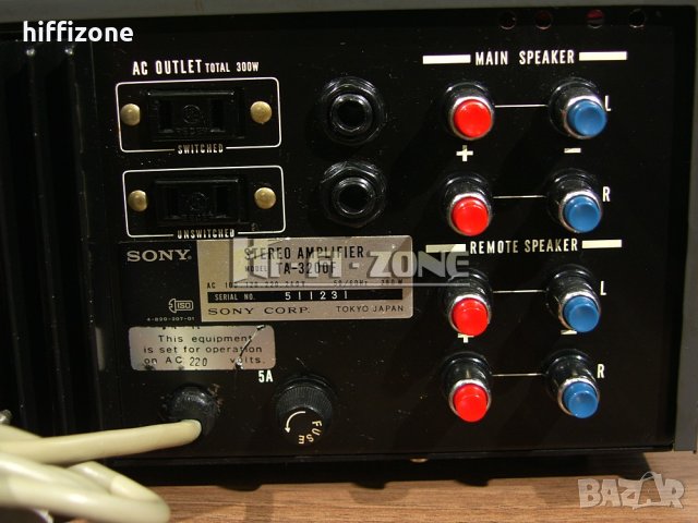  Стъпало Sony ta-3200f , снимка 9 - Ресийвъри, усилватели, смесителни пултове - 42903909