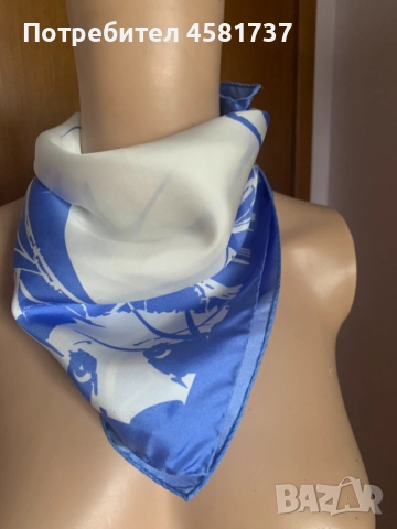 Копринено Фишу на Chopard, снимка 3 - Шалове - 51742459