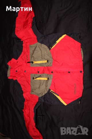 Зимно яке червено черно зелено, снимка 1