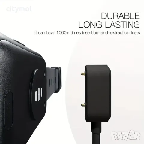 Зарядно за Huawei Watch Fit/Fit2, Huawei Band 9/8/7/6/Huawei 4X/Honor Watch ES/Honor Band 7/6, снимка 3 - Смарт гривни - 49271313