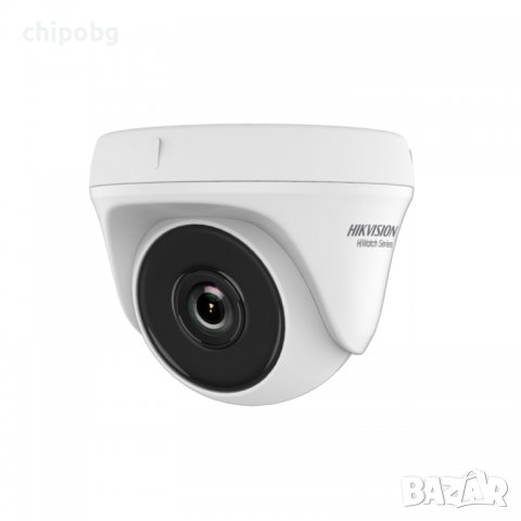 Камера, HikVision HWT-T140-P, Turret Camera, 4MP (2560x1440@25 fps), 2.8 mm (100.2°), EXIR 2.0, IR u, снимка 1 - IP камери - 38524370