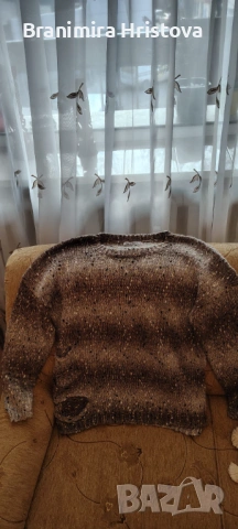 Комплект 5 плетива (пуловери/жилетки) в сиво-бежови тонове – Topshop, Betty Barclay (S/M, EUR 36–38), снимка 5 - Блузи с дълъг ръкав и пуловери - 53140963