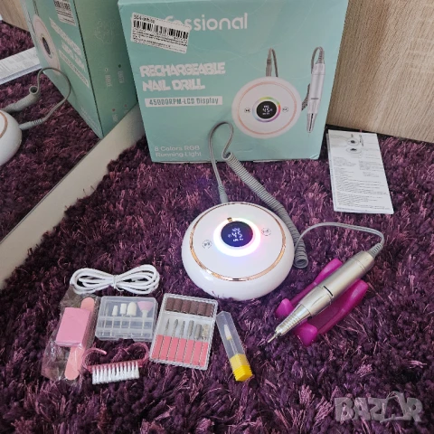 Удобна пила с поставка, бяла, професионална