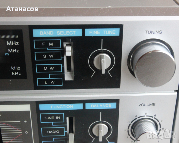 Sanyo C30  Radio Cassette Player Boombox, снимка 12 - Радиокасетофони, транзистори - 44819591