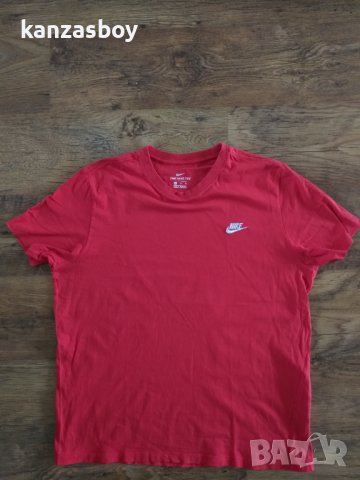 NIKE M NSW CLUB - страхотна мъжка тениска КАТО НОВА, снимка 6 - Тениски - 40075459