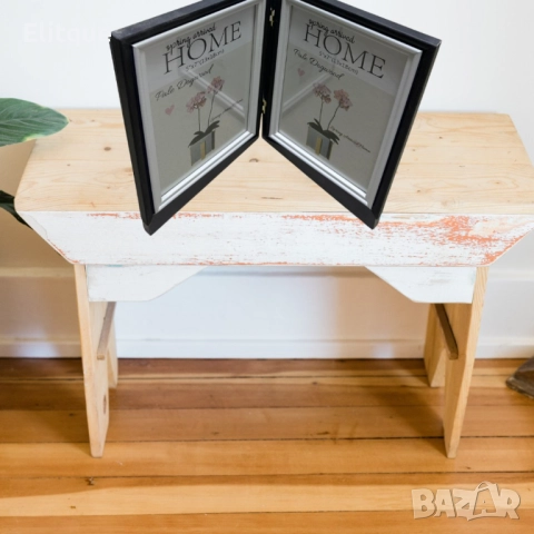 Двойна дървена рамка за снимки тип книга за снимка размер 13х18см, снимка 4 - Други стоки за дома - 52895123