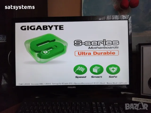 Дънна платка Gigabyte GA-P35-DS3L Socket 775 CPU+FAN+RAM, снимка 9 - Дънни платки - 49336412