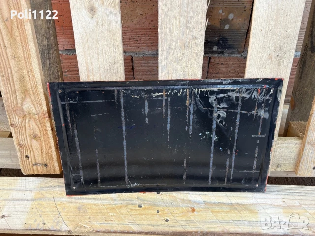 Емайлирана табела, снимка 3 - Антикварни и старинни предмети - 50811783