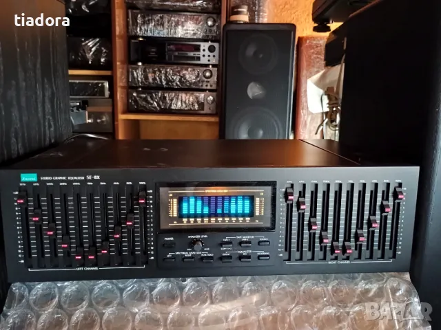 SANSUI SE-8X   stereo graphic equalizer spectrum analyzer, снимка 6 - Еквалайзери - 48885182