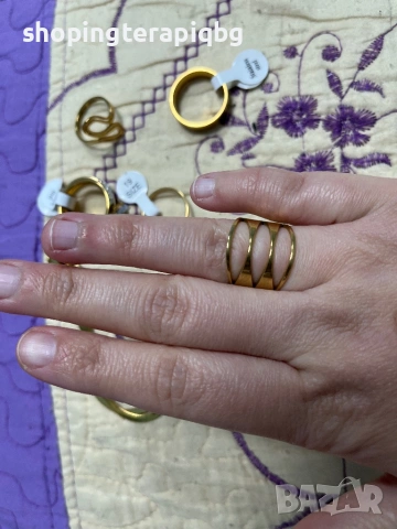 Лот нови бижута от неръждаема стомана , снимка 9 - Бижутерийни комплекти - 53946922