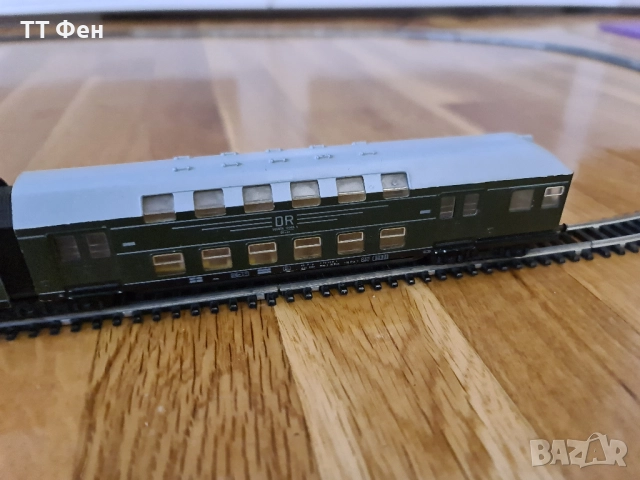 Електрическо Влакче с локомотив и вагони Пико ТТ / Влакчета Piko TT, снимка 5 - Влакчета, самолети, хеликоптери - 52593669