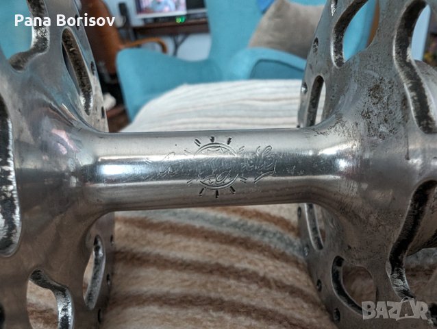 Ретро Шосейна Задна Главина Широк Фланец Campagnolo Nuovo/Super Record, снимка 2 - Велосипеди - 44460091