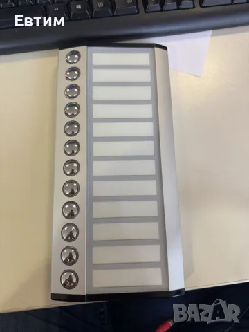 Домофонна система с 12 бутона за вход(блок), снимка 1