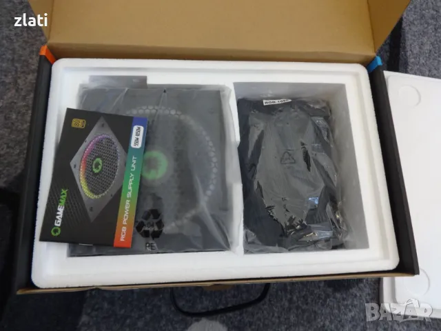Ново геймърско компютърно пълно модулно захранване  GameMax RGB-1050 Pro 1050W 80+ Gold RGB , снимка 9 - Захранвания и кутии - 48657409