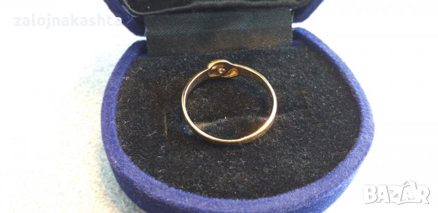 Нов-Златен пръстен-1.46гр/14кр, снимка 5 - Пръстени - 29577782