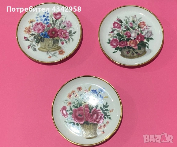 Kaiser. Порцеланови подложки.