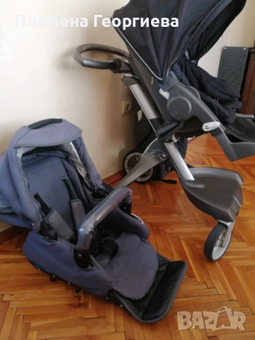 Детска количка STOKKE XPLORY 3 в 1 , снимка 7 - Детски колички - 50928020