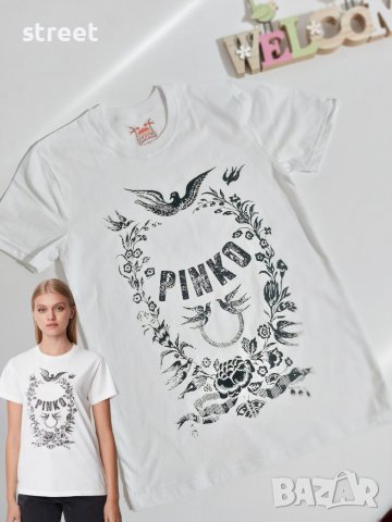 Pinko t shirt дамски тениски , снимка 2 - Тениски - 39869635