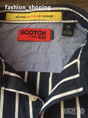 Мъжка риза Scotch&Soda, размер М, снимка 9 - Ризи - 31623775