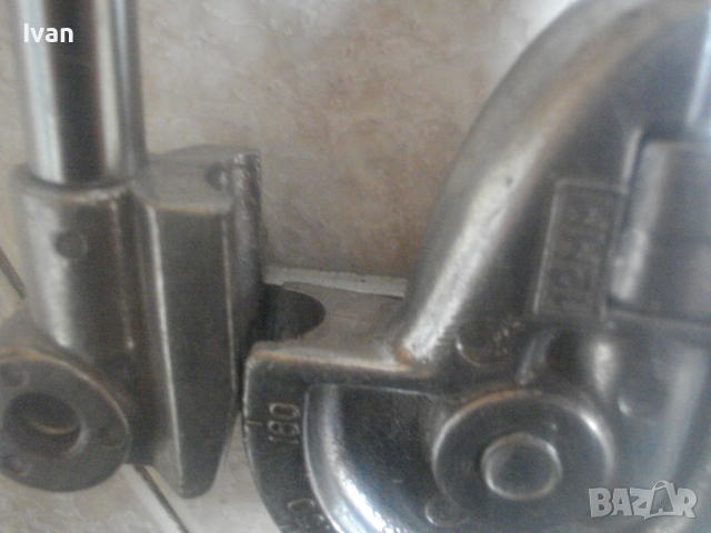 Нов Немски Ръчен Тръбогиб 12мм-Уред Огъване Меки/Полутвърди Тръби до ф12мм-0-180 Градуса/Радиус 30мм, снимка 18 - Други инструменти - 44819737