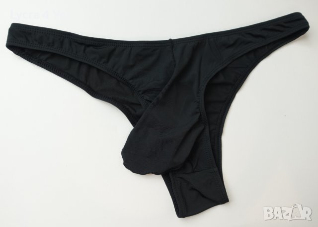 Поръчани - XL/2XL черни мъжки изрязани слипове с обемна зона, снимка 12 - Бельо - 44502141