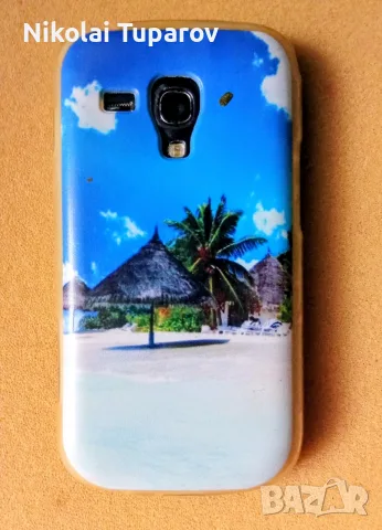 Работещ телефон Samsung galaxy s3 mini GT 8200 с юсб кабел подарък силиконов гръб , снимка 3 - Samsung - 55946168