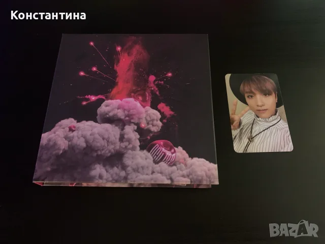 Nct cherry bomb албум с картичка на Haechan 