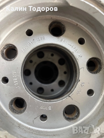 Джанти 5х120 БМВ 15 цола, снимка 2 - Гуми и джанти - 52412482